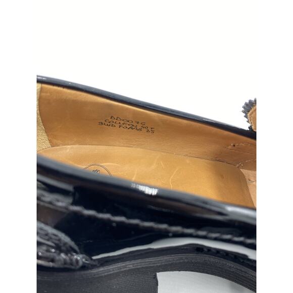 Church’s English Shoes Colleen Chunky Tassel Loafers Black Patent Leather Sz 35 - Picture 9 of 11